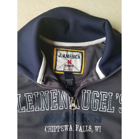 Leinenkugel's Navy and Gray Track Jacket - Picture 6 of 6